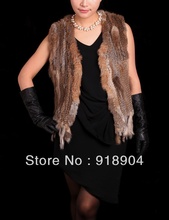 Free Shipping New Real Genuine natural Rex Rabbit Fur Vest women Gilet waistcoat tassel  Vest Outwear Garment 2024 - buy cheap