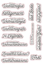 Selo/carimbo transparente alemã carimbo decorativo claro para scrapbooking/álbum de fotos m1141 2024 - compre barato