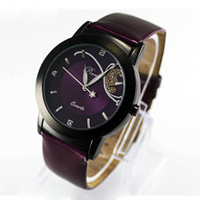 Relojes Mujer Geneva Women Girl Roman Numerals Leather Band Quartz Wrist Watch Bracelet Clock Saat relogio feminino 2018 2024 - buy cheap