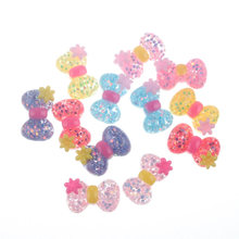 50pcs Clear Colorful Resin Tie Decoration Crafts Flatback Cabochon Embellishments For Scrapbooking Diy Accessories 2024 - buy cheap