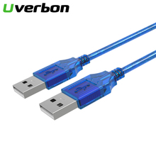 Высококачественный кабель для передачи данных USB 2,0 со штыревыми соединителями на обоих концах, кабель Aux USB 2,0, удлинитель для передачи данных, переходник с штыревыми соединителями USB типа A на штыревые USB 2024 - купить недорого