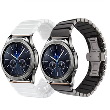 Керамические часы huawei gt 2, 22 мм, 20 мм, ремешок для galaxy watch, 42 мм, 46 мм, huami amazfit bip, для Samsung Gear sport S2, Классический S3 Frontier 2024 - купить недорого