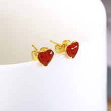 OUFEI-pendientes de acero inoxidable con forma de corazón para mujer, joyería Vogue, accesorio de joyería, venta al por mayor, 2019 2024 - compra barato