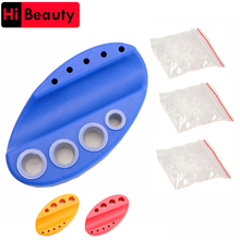 1PC Silicone Cover Standing Rack Stand Holder Plus 3 Bags Tattoo Ink Pigment Cups For Tattoo Machine Pen Tattoo Accessories 2024 - buy cheap
