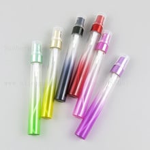 5pcs 10ml 10cc 1/3 oz Mini Portable Perfume Bottle Glass Empty Bottle Cosmetics Spray colorful liquid Bottle 2024 - buy cheap