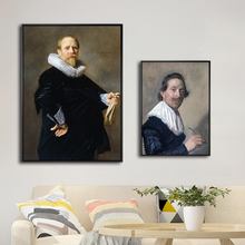 Home Decoration Print Canvas Art Wall Pictures Poster Paitings Netherlandish Frans Hals buffoon playing a lute 2024 - buy cheap