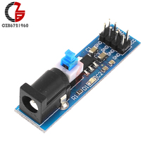 AMS1117 DC 3.3V 5V Power Supply Voltage Regulator Module Self-locking Switch DC Jack Socket 2024 - buy cheap