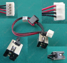 Conector toshiba satellite embutido, conector de energia dc com cabo de alimentação 2024 - compre barato