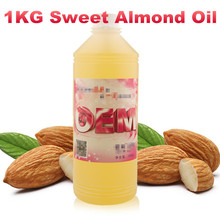 Миндальное сладкое масло эфирные натуральные органические масла 1000 мл 1Л Бесплатная доставка Prunus Amygdalus Dulcis 2024 - купить недорого