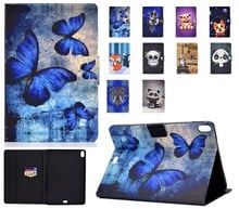 Cartoon printed Tablet Case for iPad pro 11'' 2018 Smart Flip Protective Stand Cover Case For iPad Pro 11 inch Case Funda Coque 2024 - buy cheap