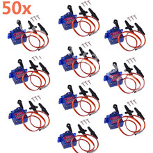 Wholesale 50pcs SG92R Micro 9g Servo 2.5kg/cm Nylon Carbon fiber Gears For RC Car Plane RC Helicopter RC Car Boat 2024 - buy cheap