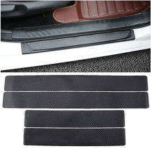 4pcs Car styling Car Door Sill Sticker Protection Film Anti for Mitsubishi outlander 2016 lancer 10 9 pajero accessories HOT 2024 - buy cheap