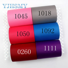 YJHSMY-cintas de Color sólido de J-181008, Cinta de transferencia térmica impresa de grogrén, 75mm, 10 yardas, embalaje de regalo, materiales hechos a mano 2024 - compra barato