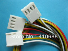 10 Pcs 2510 Pitch 2.54mm 4 Pin Female Connector with 26AWG 300mm Leads Cable 2024 - buy cheap