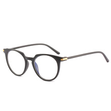 Mulher óculos redondos armação feminina marca designer gafas de sol óculos simples gafas óculos para mulher 2024 - compre barato