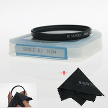 RISE (RU)-filtro de densidad neutra ND4 para todas las lentes de cámara, funda y regalo, 52mm 2024 - compra barato