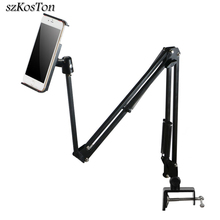 Tablet Stand Holder Strong Long Arm Flexible Stand Support For 3.5 to10.6 Inch Phones Tablets 360 Rotation Bed Table Lazy Stand 2024 - buy cheap