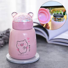 SOLEDI Drink Vacuum Cup Insulated Tumbler Pig Cute Coffee Double Wall Food Containers Thermos Cup Heat Preservation Soup Kids 2024 - buy cheap