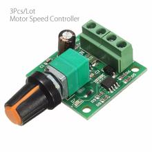 Controlador de velocidad del Motor, controlador de velocidad del Motor 0-1,8, regulador Módulo 1803B ajustable, CC 100% V, 3V, 5V, 6V, 12V, 2A, PWM, 3 unids/lote 2024 - compra barato