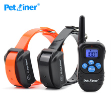 Petrainer-Collar eléctrico para perros 998DBB-2, Control a 300M, impermeable y recargable 2024 - compra barato