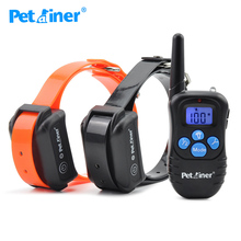 Petrainer 998DBB-2 Dog Shock Collar 300M Control Waterproof And Rechargeable Dog Electric Collar 2024 - buy cheap