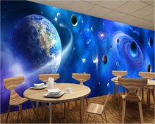 beibehang Custom wallpaper 3D mural HD universe starry wall background wall living room bedroom wall papers home decor wallpaper 2024 - buy cheap