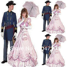 Розовое вечернее платье 19 века в стиле «Civil War Southern Belle»/платья Лолиты в викторианском стиле/платье Скарлетт US6-26 V-270 2024 - купить недорого