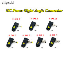 Cltgxdd-Cable de alimentación CC de 90 grados, conector adaptador de Punta del cordón de soldadura, enchufe macho, 4,0/4,8x1,7mm, 2,1/2.5x5.5mm 2024 - compra barato