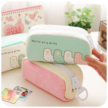 Large Capacity School Pencil Case Cute Stationery Kawaii Big Zipper Pen Bag Office Supplies school, Pencil bag, 100% new, schools & offices, 18 x 9 x 8cm 2024 - buy cheap