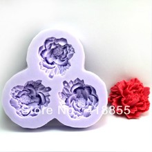 Fudge Mold Cake Decoration Mold Fondant Cake Mold NO.SI365 Modelling Silicon Free Shipping 100% Food Grade Material Flowers 001 2024 - buy cheap