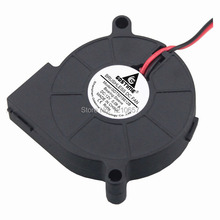 10 Pieces lot Gdstime Brushless DC Cooling Blower Fan 2Wires 12V 5015S 50x15mm 2024 - buy cheap