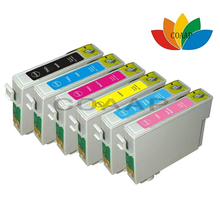 Free Shipping 6 PCS 82 T0821 -T0826 Compatible ink cartridge for epson R390 RX590 R270 RX610 RX690 R290 RX615 2024 - buy cheap