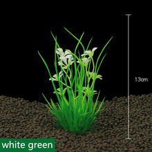 2017 New 13cm Underwater Artificial Aquatic Plant Ornaments For Aquarium Fish Tank Green Water Grass Landscape Decoration 2024 - купить недорого