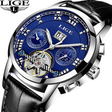 Relojes LIGE Male Automatic mechanical Sport Watch Men Luxury Brand Casual Watches Men's Wristwatch army Clock relogio masculino 2024 - buy cheap