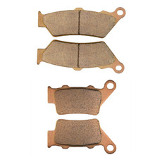 Motorcycle Parts Front & Rear Brake Pads Kit For YAMAHA XT660R 2004-2010 APRILIA Pegaso 650 Trial  2006-08 Copper Based Sintered 2024 - buy cheap