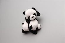 Boutique 10 Uds de moda lindo Panda de peluche niñas horquillas sólidas para el cabello kawaii Animal pinzas para el pelo, tocado Accesorios 2024 - compra barato