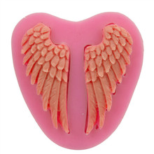 Angel Wings Silicone Mold Cake Decoration Tools Silicone Forms Fondant Soap Chocolate Ice Cubes Mould Diy Bakery Products 2024 - buy cheap