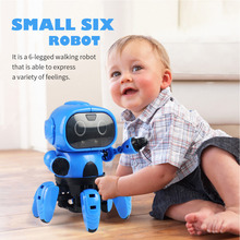DIY RC робот интеллектуальная индукция Собранный Электрический следующий робот с датчиком жестов обход препятствий Детские обучающие игрушки 2024 - купить недорого