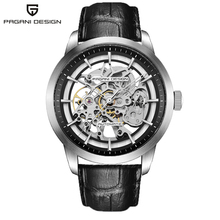 PAGANI DESIGN-Reloj de pulsera de cuero para hombre, accesorio Masculino mecánico de lujo, gran oferta, 1638, nuevo, 2021 2024 - compra barato
