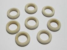 100 Natural Untreated Plain Wooden Round Ring Beads 20mm 2024 - buy cheap