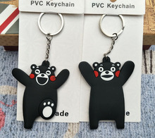 Kumamon, llavero animé de PVC, juguetes bonitos, llavero, llavero, regalo de cumpleaños, Unisex, nuevo 2024 - compra barato