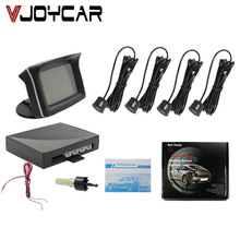 Car Led Parking Sensor Display 4 Sensors Reverse Radar Monitor Parking System Reverse Assistance Backup Radar Monitor System 20 2024 - buy cheap