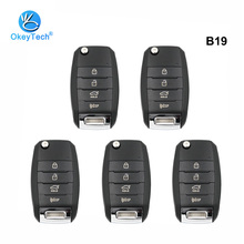 OkeyTech 5pcs/lot B19 KD Remote Key 4 Button B Series for KD90/KD900+/URG200 Key Programmer Remote Control Keydiy For Kia KD B19 2024 - buy cheap
