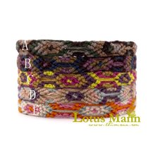 new Lotusmann style a set of cotton friendship bracelet Wrap Bracelet on Leather 2024 - buy cheap
