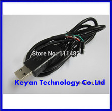 5pcs/lot PL2303 cable PL2303HX USB to TTL Cable module 4p 4 pin RS232 Converter Brush line 2024 - buy cheap