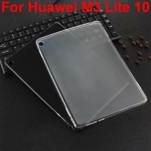 Мягкий Силиконовый противоударный чехол из ТПУ для Huawei Mediapad M3 Lite 10 10,1 дюйма, защитный чехол M3Lite 10,1 дюйма, сумка, Обложка, чехлы 2024 - купить недорого
