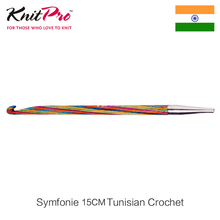 1 pieza Knitpro Symfonie, gancho de ganchillo intercambiable, punta de ganchillo tunecina 2024 - compra barato