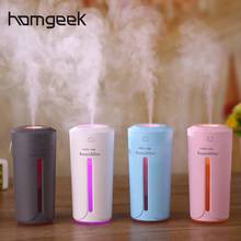 Portable 230ml Aroma Ultrasonic Humidifier LED Light Cup USB Charging  Air Essential Oil Aroma Diffuser Purifier Humidificador 2024 - buy cheap