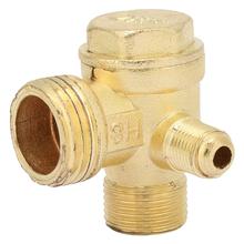 Air Compressor Check Valve Zinc Alloy Three-way Unidirectional Check Valve Connect Pipe Fittings Tube Connector Thread Valve 2024 - buy cheap