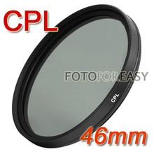 Оптовая продажа, круговой поляризационный фотофильтр Fotga 46 мм CPL для объектива 46 мм для DSLR-камеры CANON NIKON SONY FUJI 2024 - купить недорого